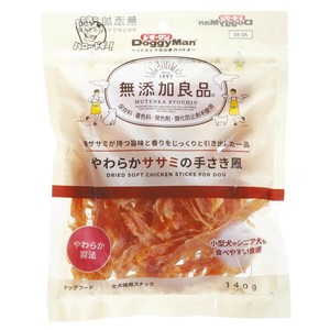 [ドギーマンハヤシ食品営業部]ドギーマン無添加良品やわらかササミの手さき風140g