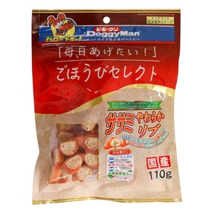 [ドギーマンハヤシ食品営業部]ドギーマンごほうびセレクトササミやわらかリブ110g