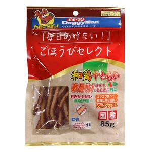[ドギーマンハヤシ食品営業部]ドギーマンごほうびセレクト和鶏やわらか軟骨サンド砂ぎも&もも肉+野菜85g