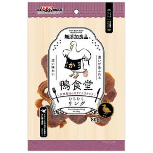 [ドギーマンハヤシ食品営業部]ドギーマン鴨食堂むちむちリング80g