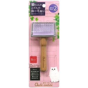[スーパーキャット]おウチクチュール猫用玉付きソフトスリッカーS