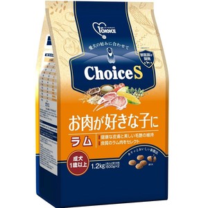 [アース･ペットFC]ファーストチョイスChoiceSお肉が好きな子ラム成犬1歳以上1.2kg