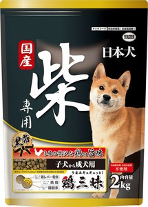 [イースター]日本犬柴専用鶏三昧黒帯子犬‐成犬用2kg