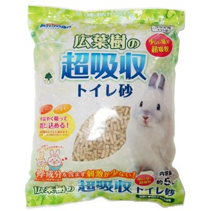 [ドギーマン]ミニアニマン広葉樹の超吸収トイレ砂5L