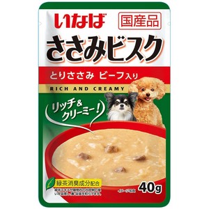 [いなばペットフード]ささみビスクささみビーフ40g