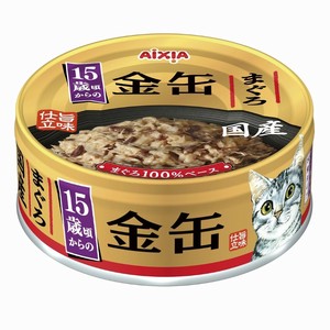 [アイシア]金缶15歳頃からのまぐろ70g