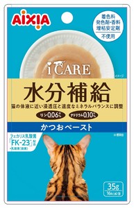 [アイシア]iCARE水分補給かつおペースト35g