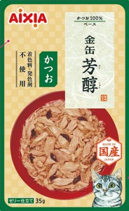 [アイシア]金缶芳醇かつお35g