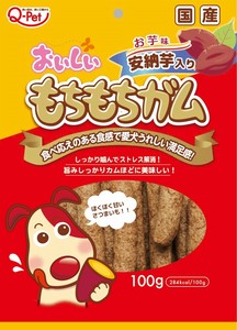 [九州ペットフード]もちもちガムおいしいもちもちガム安納芋入り100g