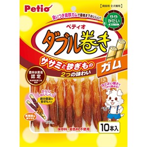 [ペティオ]ペティオダブル巻きガム10本入