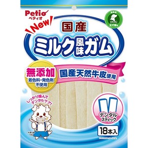 [ペティオ]ペティオNEW国産ミルク風味ガムスティック18本入