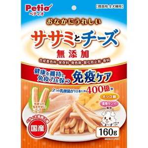 [ペティオ]ペティオおなかにうれしい無添加ササミとチーズ160g