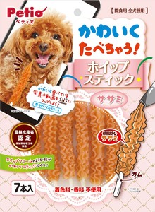 [ペティオ]ペティオかわいくたべちゃう!ホイップスティックササミ7本入