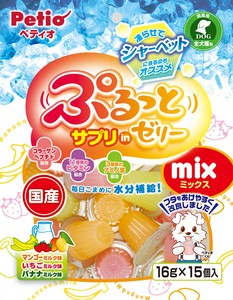 [ペティオ]ペティオぷるっとサプリinゼリーミックス16g×15個入