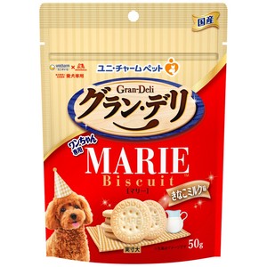 [ユニ･チャーム]グラン･デリワンちゃん専用マリービスケットきなこミルク味50g