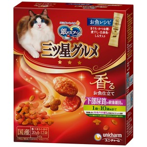 [ユニ･チャーム]銀のスプーン三ツ星グルメ下部尿路の健康維持用1歳‐10歳頃までお魚レシピ240g