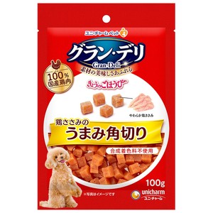 [ユニ･チャーム]グラン･デリきょうのごほうび鶏ささみのうまみ角切り100g