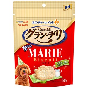[ユニ･チャーム]グラン･デリワンちゃん専用マリービスケットベジタブル味50g