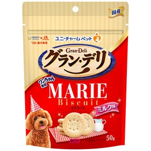 [ユニ･チャーム]グラン･デリワンちゃん専用マリービスケットミルク味50g