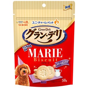 [ユニ･チャーム]グラン･デリワンちゃん専用マリービスケットスイートポテト味50g