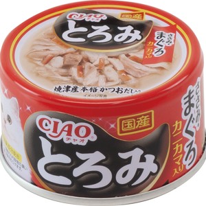[いなばペットフード]CIAOとろみささみ･まぐろカニカマ入り80g