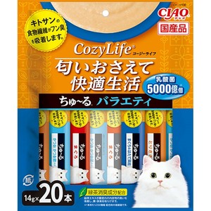 [いなばペットフード]CIAOCozyLifeちゅ~るバラエティ14g×20本