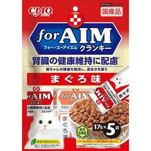 [いなばペットフード]CIAOforAIMクランキーまぐろ味17g×5袋