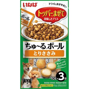 [いなばペットフード]ちゅ~るボールとりささみ10g×3袋