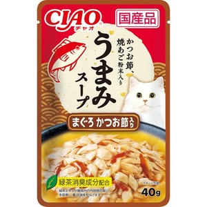 [いなばペットフード]CIAO旨みスープまぐろかつお節入り40g