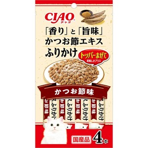 [いなばペットフード]CIAOかつお節エキスふりかけかつお節味3g×4P