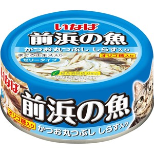 [いなばペットフード]前浜の魚かつお丸つぶししらす入り115g