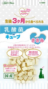 [ペティオ]ママラブパピー乳酸菌キューブ笹身35g