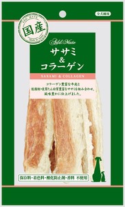 [ペティオ]Add.Mete素材トリーツササミ&コラーゲン5枚入