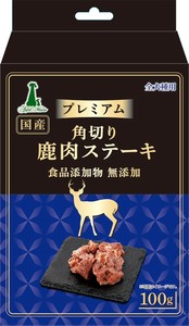 [ペティオ]Add.Meteプレミアム角切り鹿肉ステーキ100g