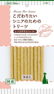 [ペティオ]ADD.MATE食品こだわりたいシニアのためのトリーツふっくらササミジャーキー70g