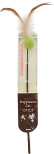 [ペティオ]Add.Mete猫用おもちゃHappinessCatウールボールじゃらしフェザースティック