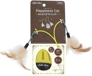 [ペティオ]Add.Mete猫用おもちゃHappinessCatゆらゆらダブルフェザー