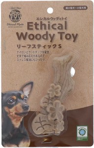 [ペティオ]Add.Mete犬用おもちゃエシカルメイトウッディトイリーフスティックS