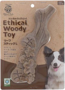 [ペティオ]Add.Mete犬用おもちゃエシカルメイトウッディトイリーフスティックL