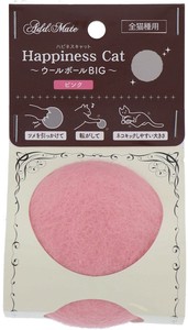 [ペティオ]ADD.MATE用品猫用おもちゃHappinessCatウールボールBIGピンク