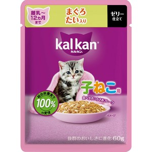 [マースジャパンリミテッド]カルカンパウチ子ねこ用まぐろたい60g