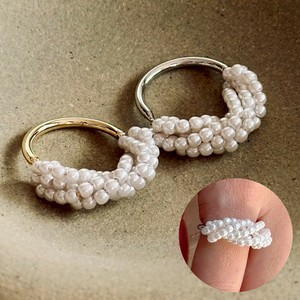 Plain Ring Pearl Lightweight Rings Casual