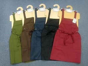前結びエプロン エプロン　 無地　5色　キッチン