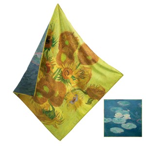 アストロ 風呂敷 Furoshiki 大判 約100×100cm モネ 睡蓮 900-41