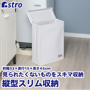 小物收纳用品 细薄 白色