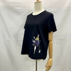 T-shirt T-Shirt Printed Cut-and-sew [S/S NEW]