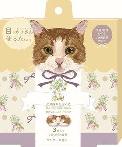【プチギフト】【リラックス】ながら温アイマスク3P チャチャ　RLK38829
