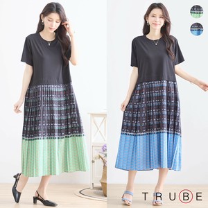 2025年新商品 洋装/连衣裙 百褶/褶裥 切换 L尺寸