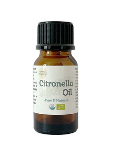 オーガニック 最高級 シトロネラオイル 10ml 英名：Citronella Oil 学名：Cymbopogon winterianus