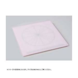 山県化学(ヤマケン)　積層目盛入りまな板 (正方形) S ピンク
